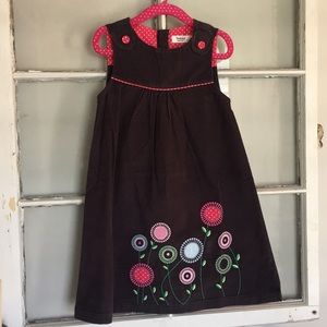 Size 5 Beebay corduroy dress